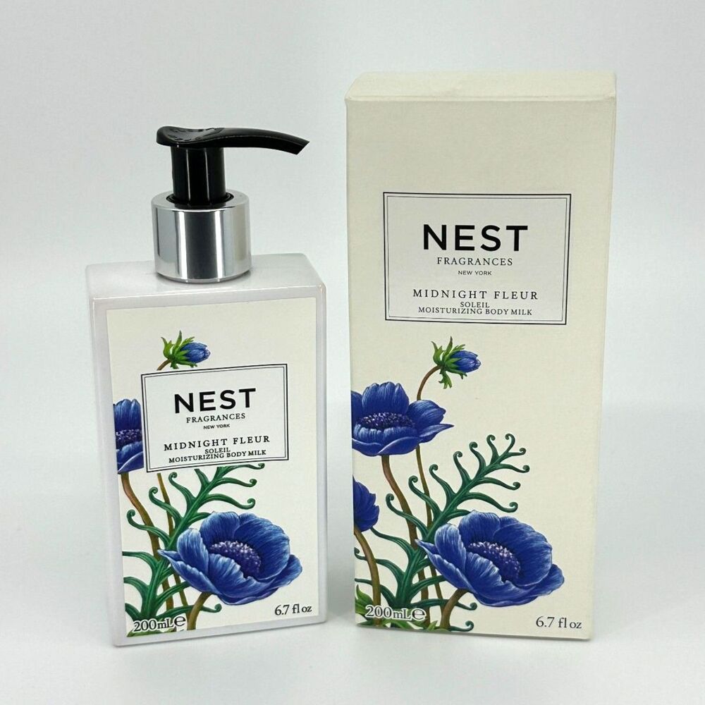 Nest Fragrances Midnight Fleur Soleil Moisturizing Body Milk Lotion 6.7 oz *NIB